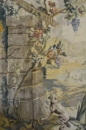 Aubusson, La Galerie DOR propose une tapisserie 18eme par la manufacture Royale de Beauvais