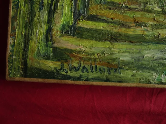 N° CO23/63  tableau XX, signe J. Wallard