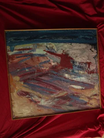 N°C023/2  tableau XX, signe Willard Börje Lindhest