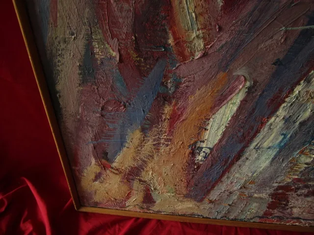 N°C023/2  tableau XX, signe Willard Börje Lindhest