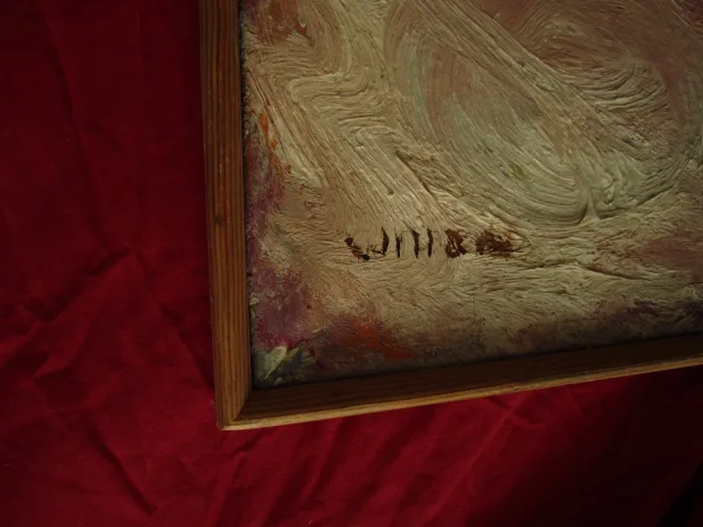 N°C023/2  tableau XX, signe Willard Börje Lindhest