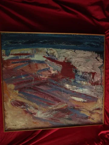 N°C023/2  tableau XX, signe Willard Börje Lindhest
