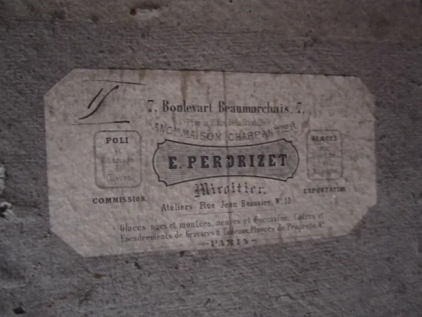 ZEICHNUNG UNTERZEICHNET PIERRE MOUSSET