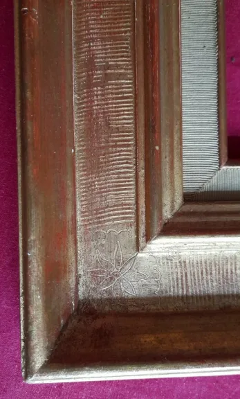 N°CO23/31 Cadre  en bois ,XX siécle