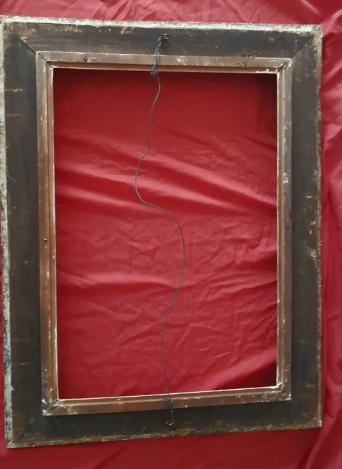 C0024/7, Montparnasse  ,cadre  sculpté en bois