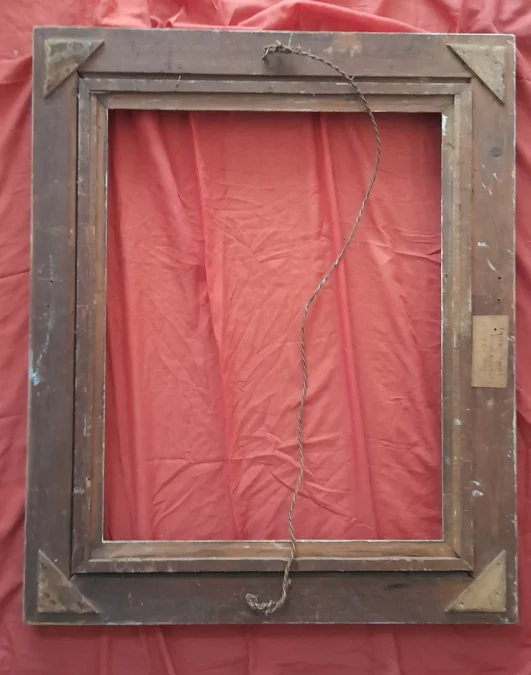 CO24/22 Cadre sculpte en bois, XX siècle