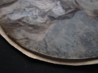 MINIATURE ON IVORY