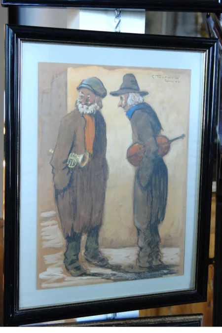 Tournon Georges  (Les deux musiciens)