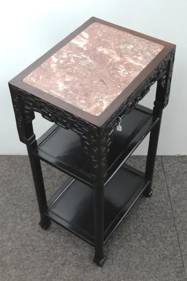 Sellette Indochinoise en bois dur (dit de fer)   deux modeles