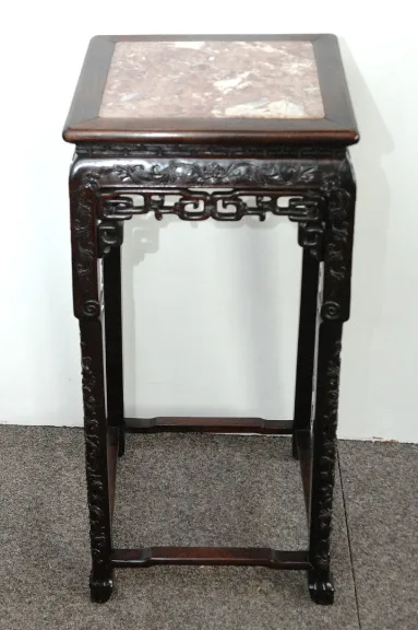Sellette Indochinoise en bois dur (dit de fer)   deux modeles
