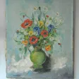 Huile sur toile signature  CLOCHARD  w
