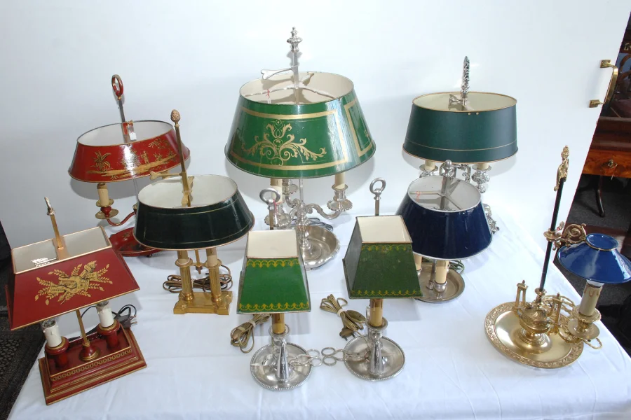 Asssortiment de mes lampes  Bouilllotte