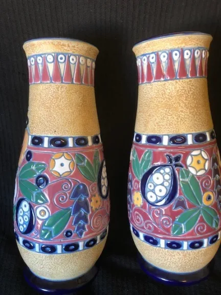 Paire de vases ART DECO