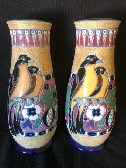 Paire de vases ART DECO