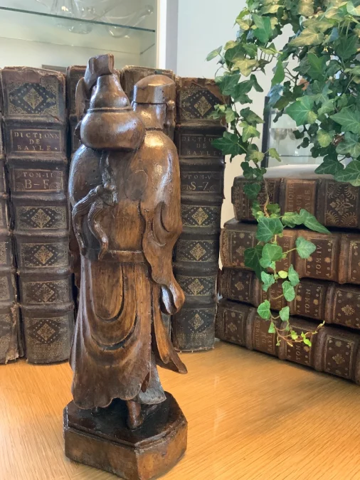 Sculpture asiatique en bois