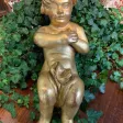 Angelot en bois doré