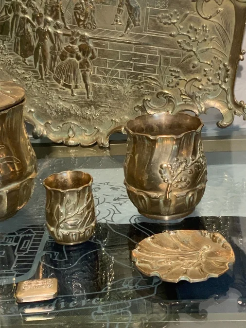 BRONZE SMOKER'S SET