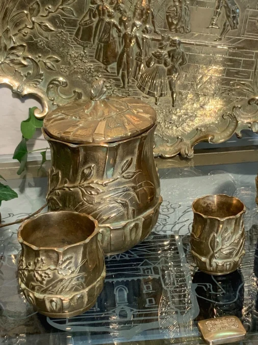 BRONZE SMOKER'S SET