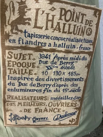 Tapisserie Au Point De L’halluin