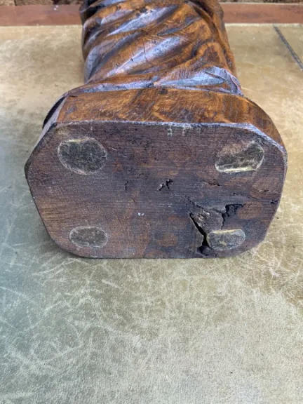 Sculpture en bois XIXème siècle