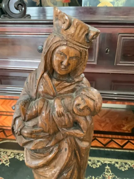 Sculpture en bois XIXème siècle