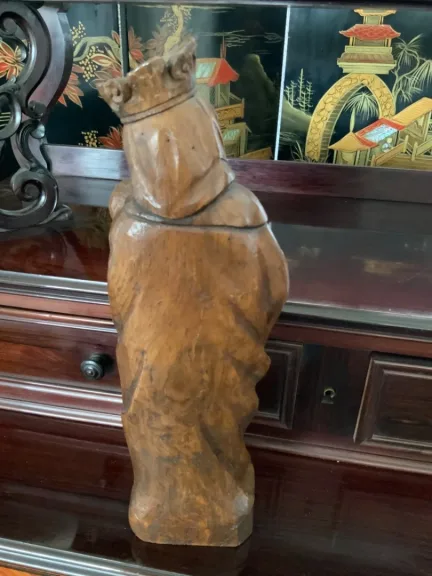 Sculpture en bois XIXème siècle