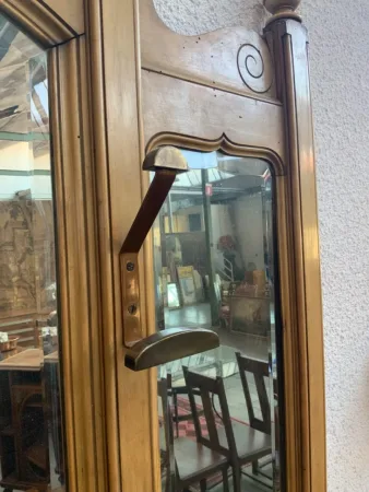 Porte manteau avec glace et jardinière