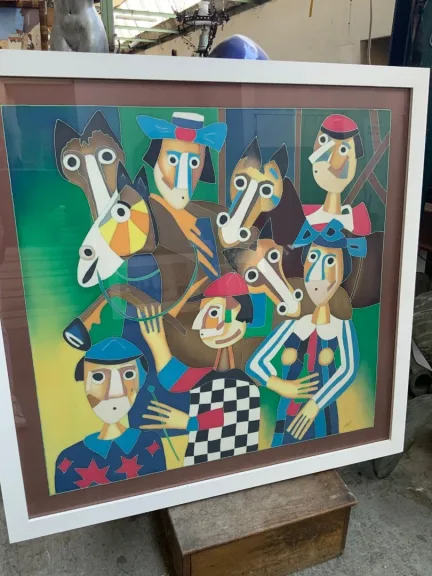 Peinture sur soie