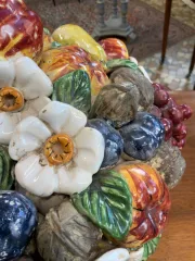 Centerpiece depicting a fruits