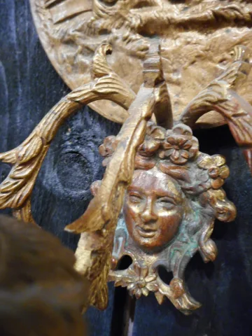 Paire d'applique du XIX siècle en bronze