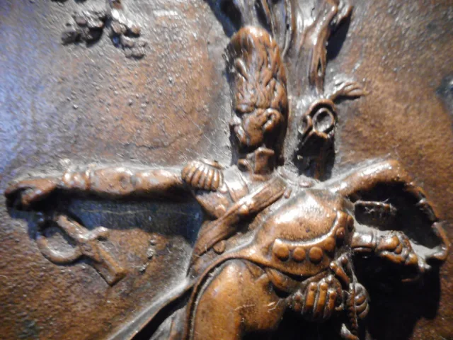 Plaque en bronze Napolèonienne