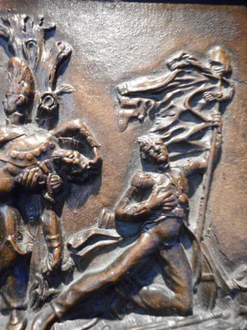 Plaque en bronze Napolèonienne