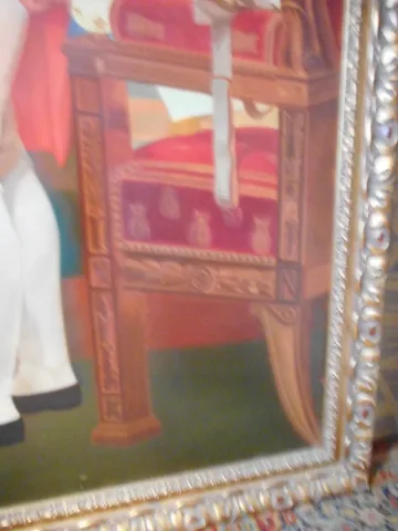 NAPOLEON dans son cabinet de travail