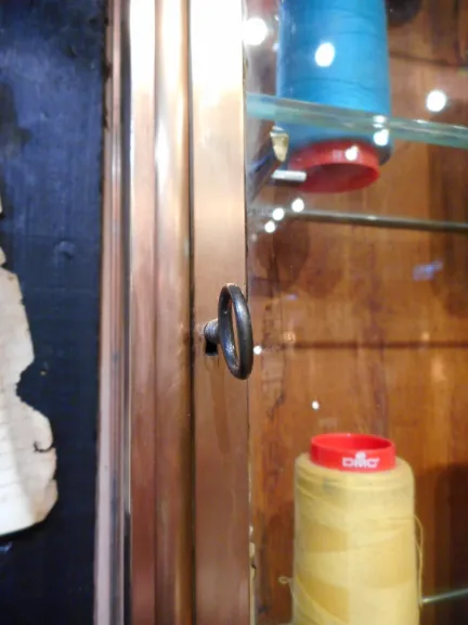 VITRINE en Laiton époque 1900