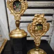 Paire de MONSTRANCE XIXe