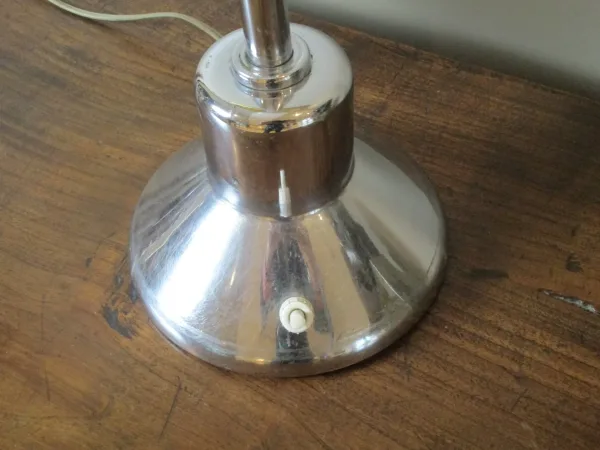 Lampe Vintage Métal Chromé