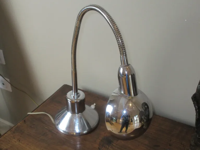 Lampe Vintage Métal Chromé