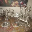 Huilier vinaigrier Argent