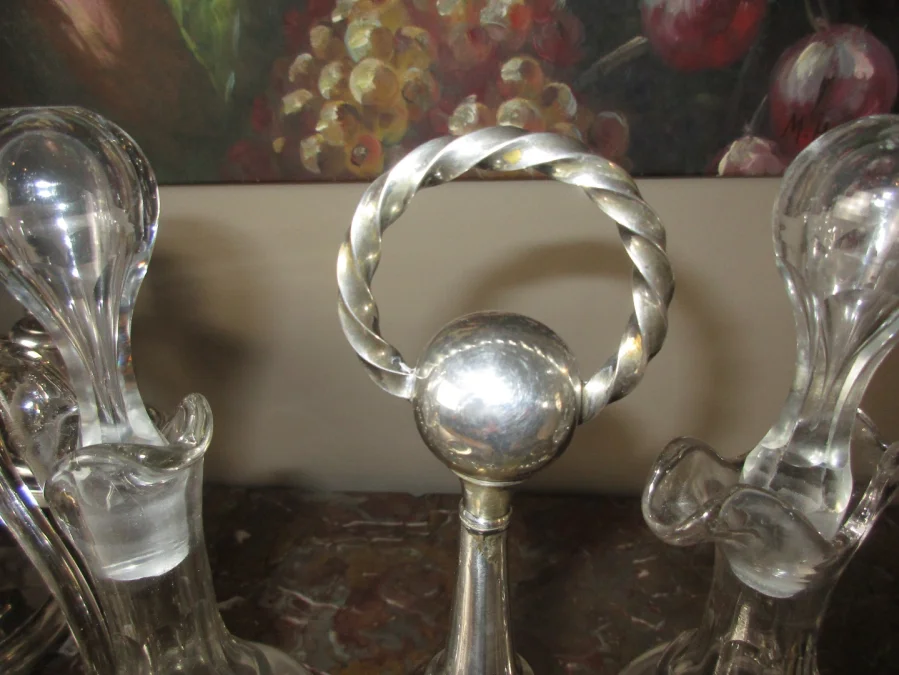 SILBERNE CRUETS