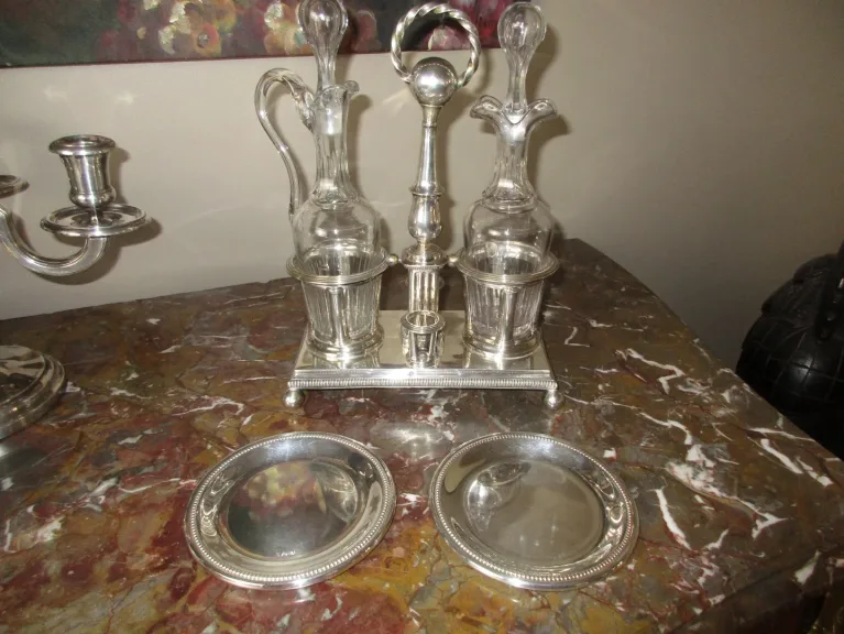 Huilier vinaigrier Argent