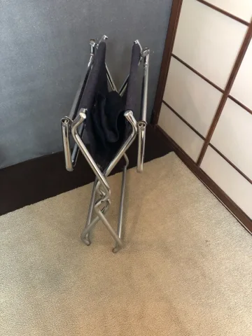 PAAR CHROOM STOELEN