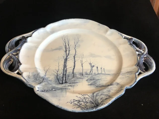 PIATTO IN FAIENCE