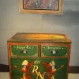 Commode peinte