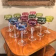 verres cristal couleur