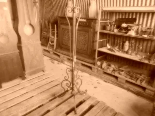SCHMIEDEISEN-STANDARDLAMPENSOCKEL