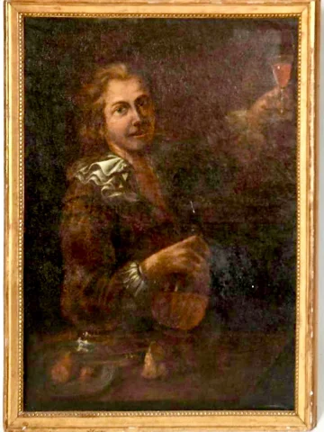 Portret van een drinker