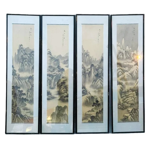 書道作品 4点