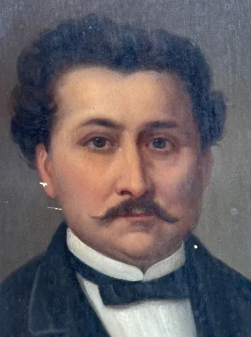 Pair of portraits