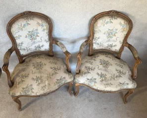 Paar Cabriolet-Sessel