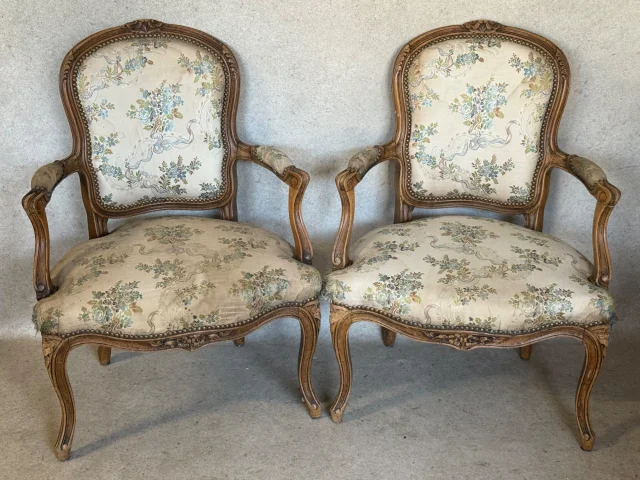 Paar Cabriolet-Sessel